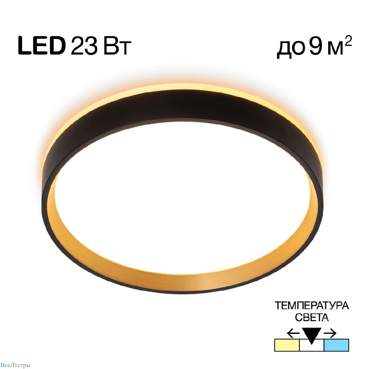 настенно-потолочный светильник citilux etalon cl750241