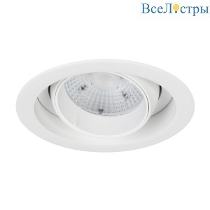 Встраиваемый светильник Arlight MS-VORTEX-BUILT-R135-30W Warm3000 (WH-WH, 50 deg, 230V) 056571