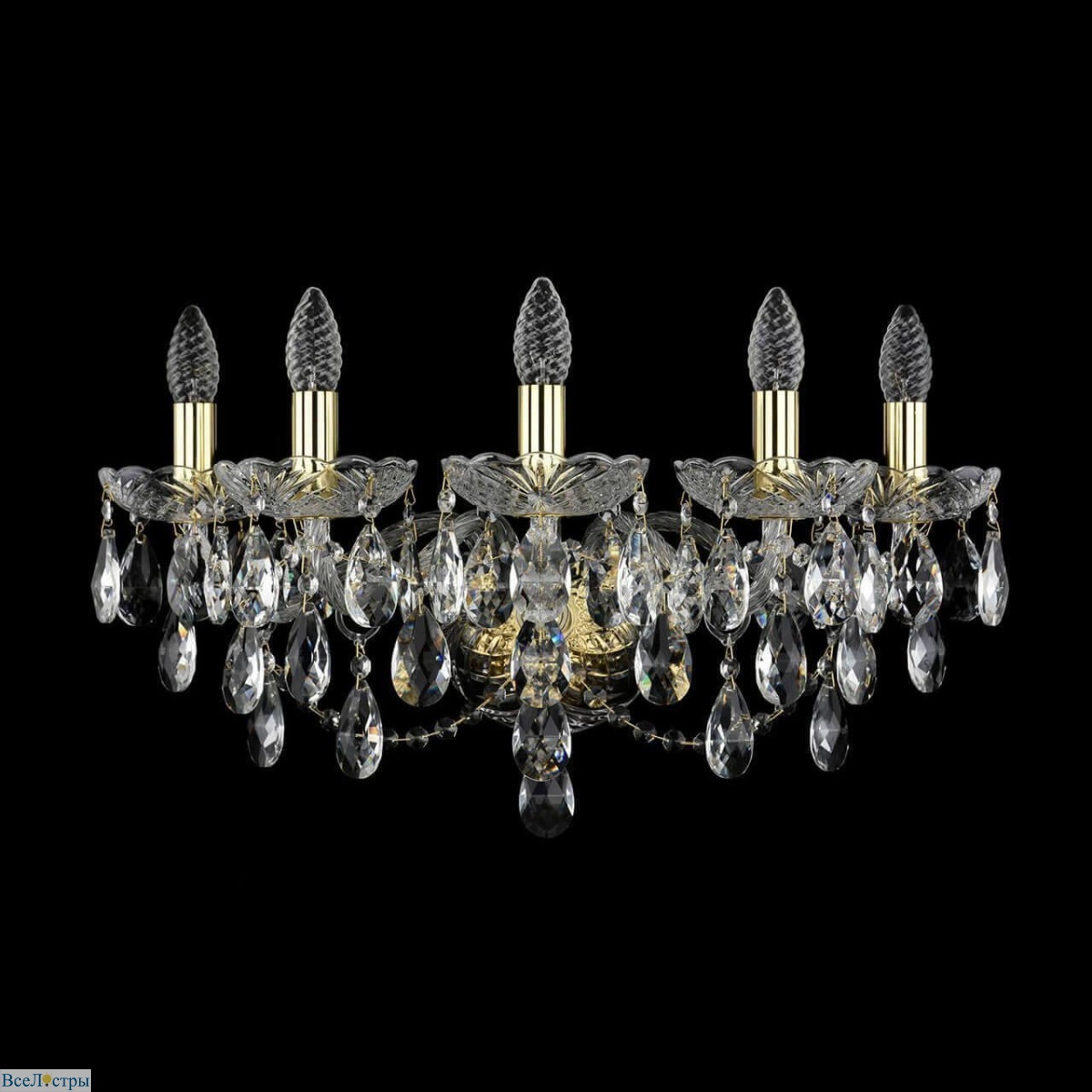 бра bohemia ivele 1415b/5/200/xl g