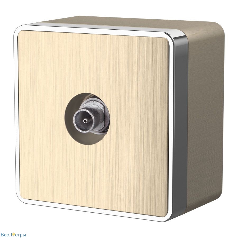 тв-розетка оконечная werkel gallant 4690389164743 w5083010 a051036