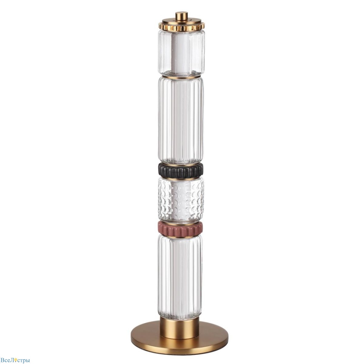 настольная лампа odeon light l-vision collier 5455/15tl