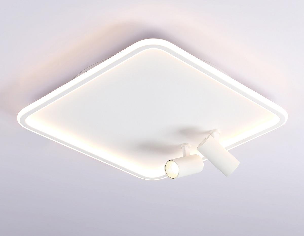 потолочный светодиодный светильник ambrella light comfort linetech fl5114