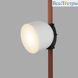 Трековый однофазный светильник Denkirs Belty Spot DK5543-WH+BK