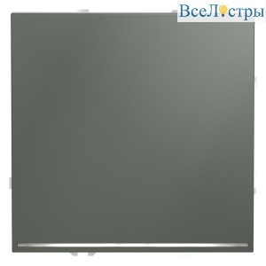 Проходной переключатель одноклавишный с подсветкой Voltum S70 VLS010406