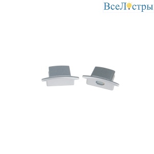 Комплект заглушек Uniel UFE-N01 SILVER B POLYBAG UL-00000620