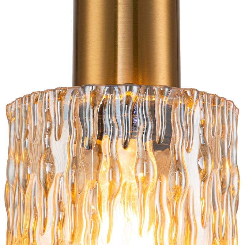 подвесной светильник escada rain 10189/1s brass