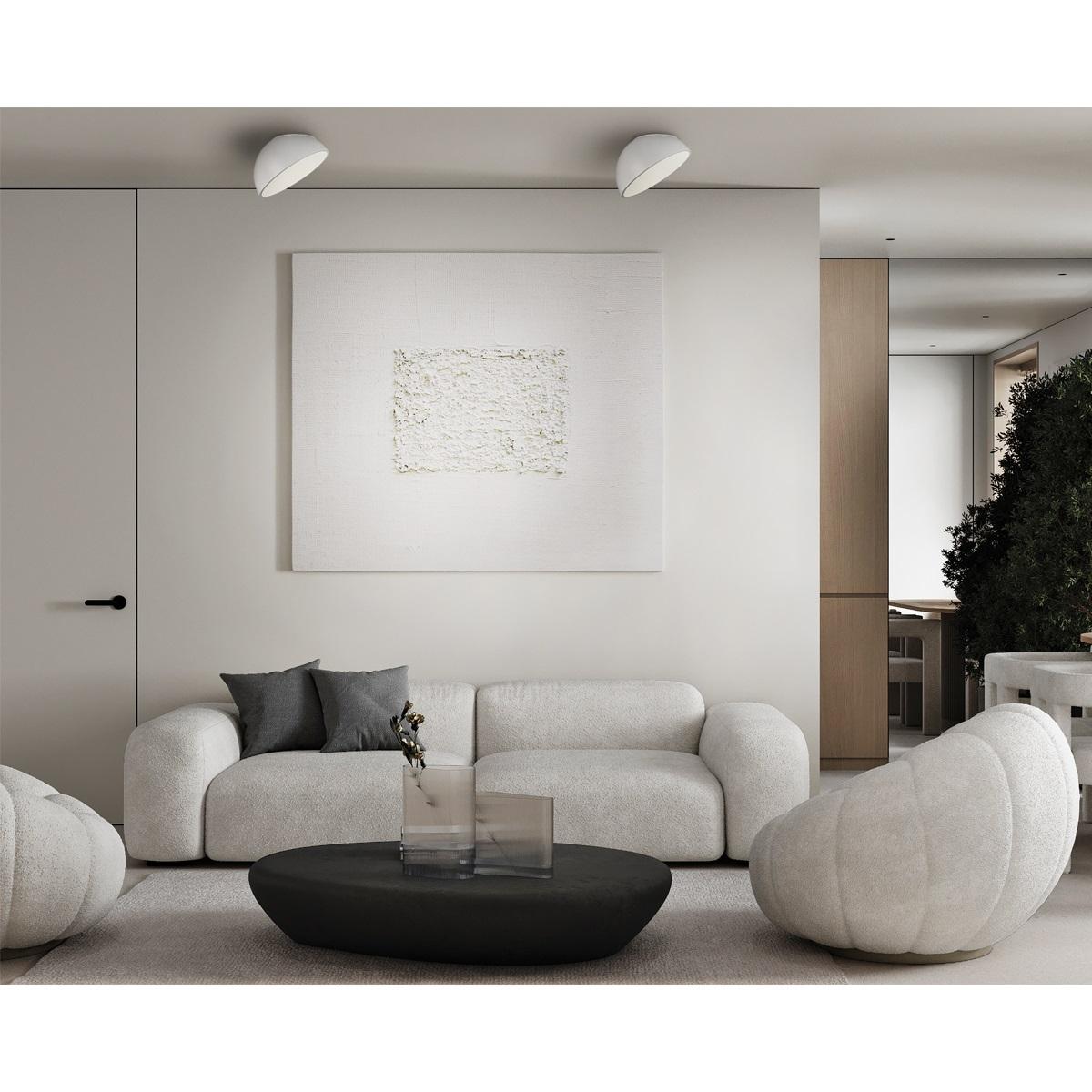 потолочный светодиодный светильник sonex mitra pluto white 7657/35l