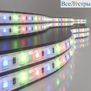Светодиодная лента Elektrostandard 12V 14,4W 60Led 5050 IP65 RGB, 5м 4690389082139