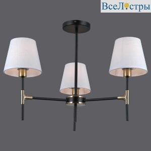 Люстра на штанге Illumico IL0185-3CSQ-24 BK AB CASTOR
