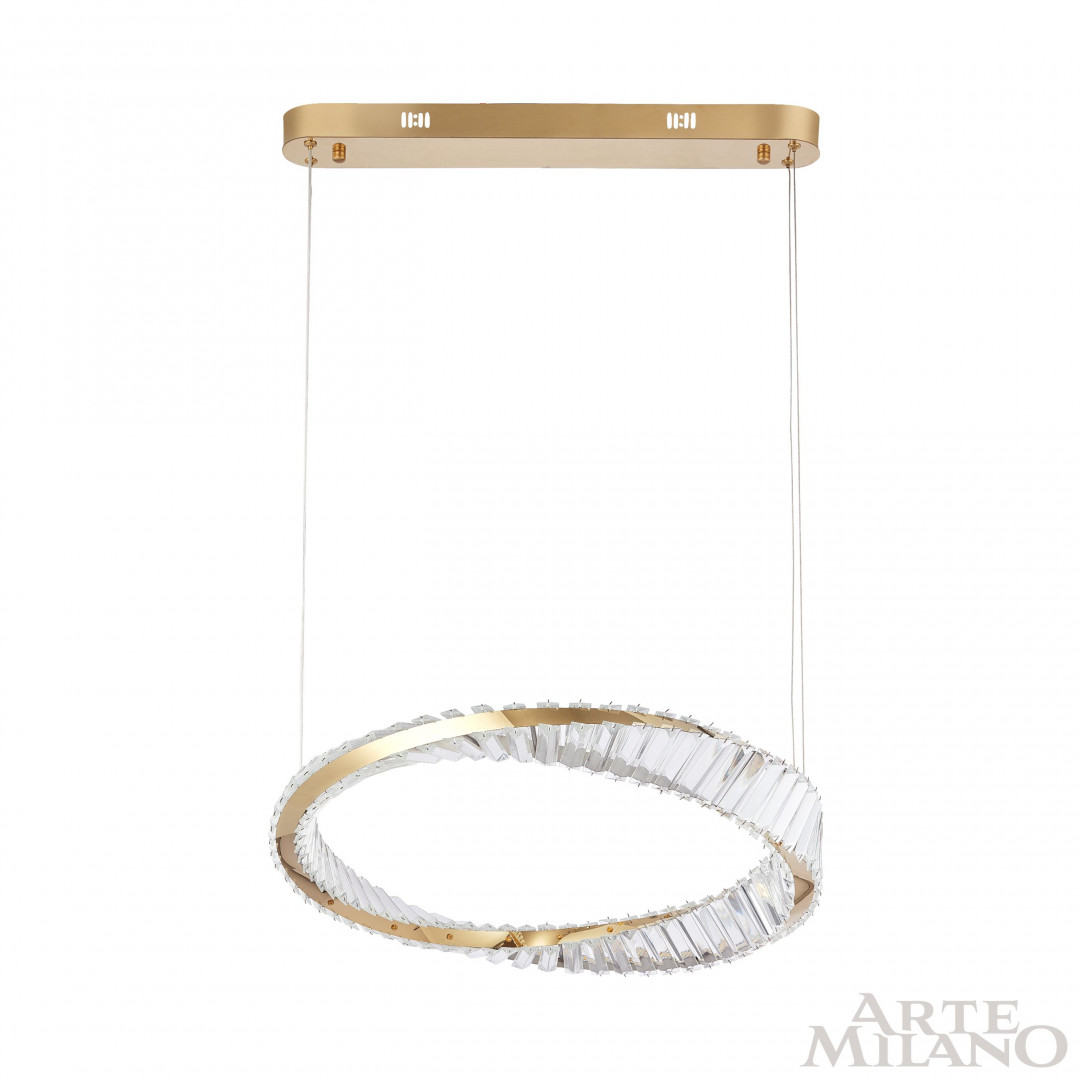 подвесная люстра arte milano venezia 318311/d600 gd