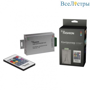 Контроллер для светодиодной RGB ленты ЭРА RGBcontroller-12-A01-RF C0043982