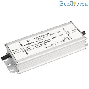 Блок питания Arlight ARPV-UH24150-PFC-55C 24V 150W IP67 6,3A 025045