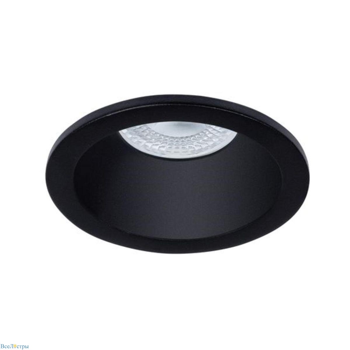 встраиваемый светильник arte lamp helm a2869pl-1bk