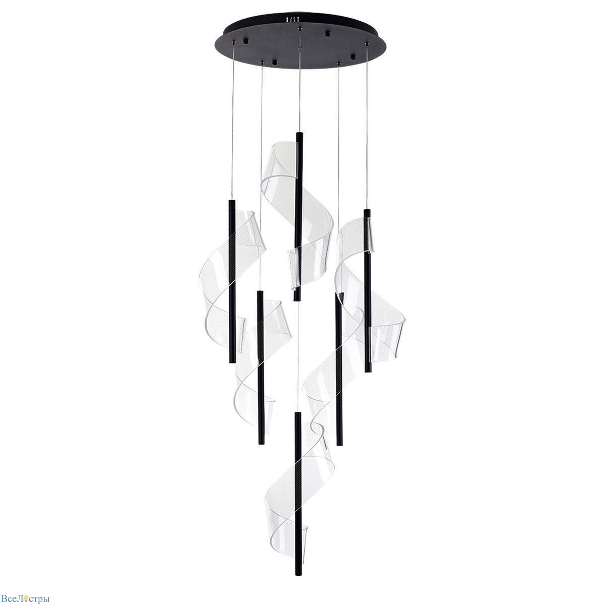 подвесная светодионая люстра kink light илина 08042-6a,19