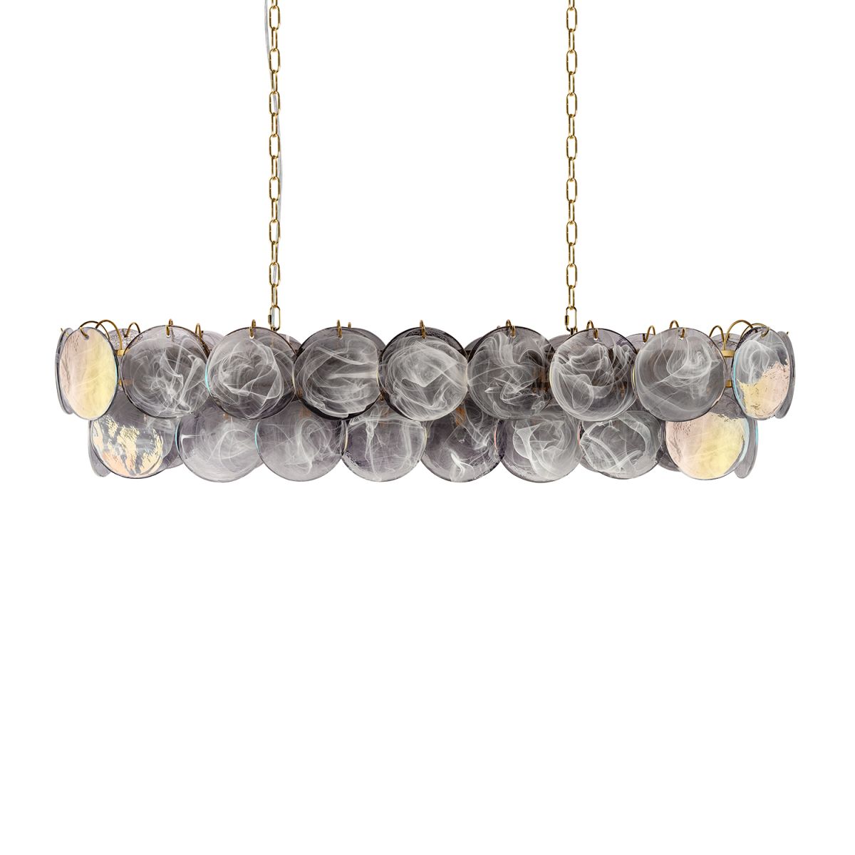 подвесная люстра loft it lolly 10492/1200r smoke