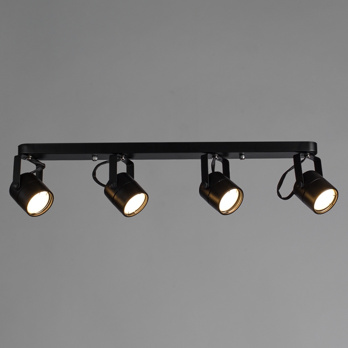 спот arte lamp mizar a1311pl-4bk