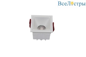 Встраиваемый светильник Maytoni Alfa LED DL043-01-10W3K-SQ-W