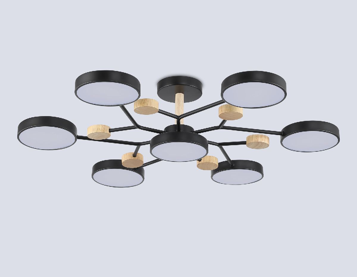 люстра на штанге ambrella light linetech comfort fl4866