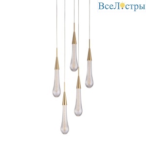 Подвесной светильник Delight Collection Pour MD2060-5A br.brass