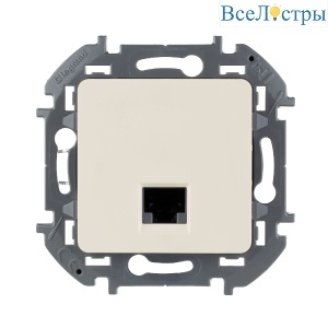 Розетка компьютерная RJ45 Legrand Inspiria 673826