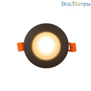 Встраиваемый светильник Denkirs DK3016-BK