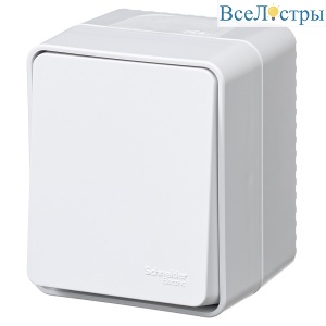 Выключатель 1-клавишный наружный Systeme Electric AtlasDesign Profi54 ATN540115