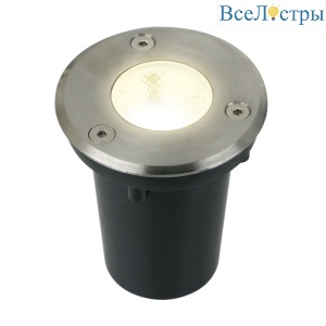 Грунтовый светильник Uniel ULU-B13A-3W/2700K IP67 GREY UL-00012388