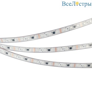 Светодиодная лента Arlight 12W/m 60LED/m 5060SMD разноцветный 5М SPI-PS-B60-12mm 12V 039599