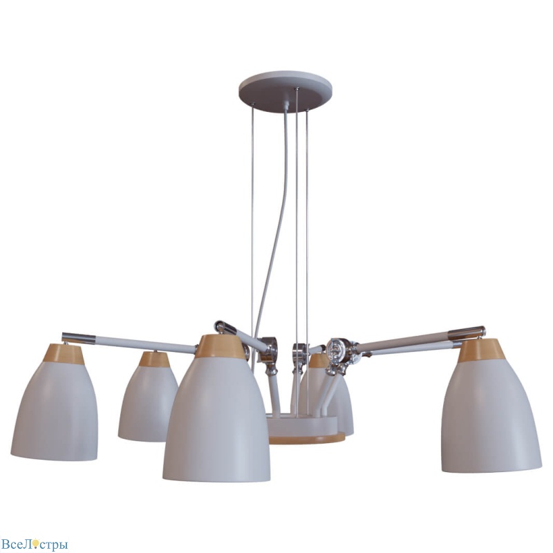 подвесная люстра loft it watchman loft4402/6wh