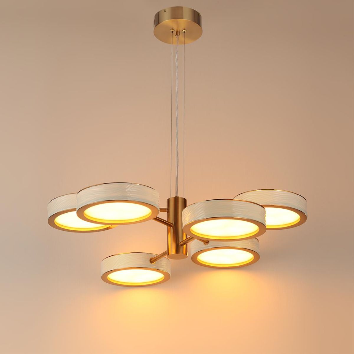 подвесная люстра odeon light l-vision riviera 5450/99l