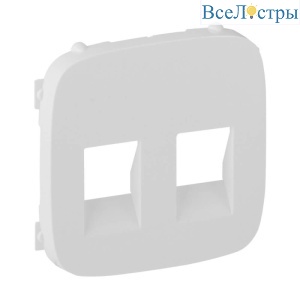Лицевая панель Legrand Valena Allure аудиорозетки белая 755375