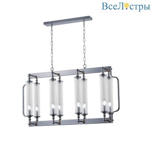 Подвесная люстра Crystal Lux TOMAS SP8 L1000 CHROME