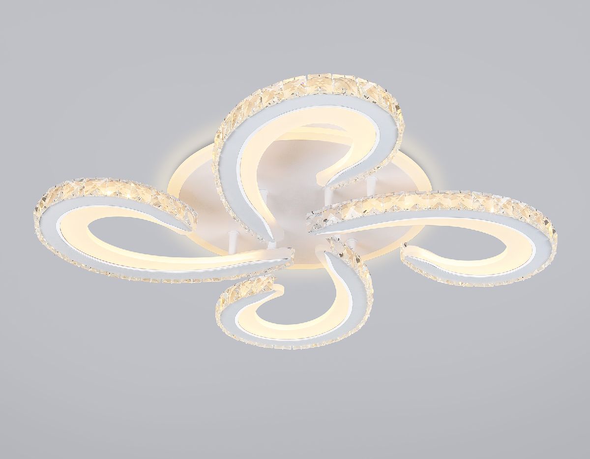 потолочная люстра ambrella light acrylica ice fa1702