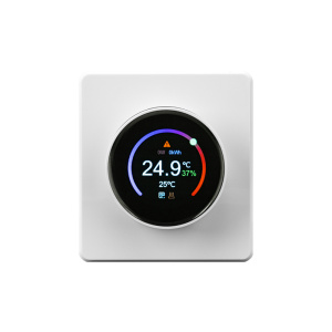 Терморегулятор ROUND Wi-Fi с/у перламутр KRANZ KR-78-0728-1