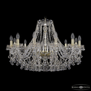 Подвесная люстра Bohemia Ivele Crystal 1409/12/300 G