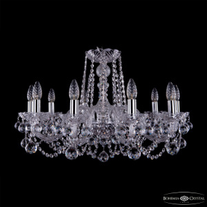 Подвесная люстра Bohemia Ivele Crystal 1402/10/240 Ni Balls
