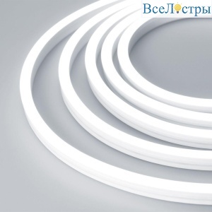 Гибкий неон Arlight 9,6W/m 140LED/m 2835SMD холодный белый 5M Moonlight-Side-A140-12x17mm 24V White6000 027941(1)