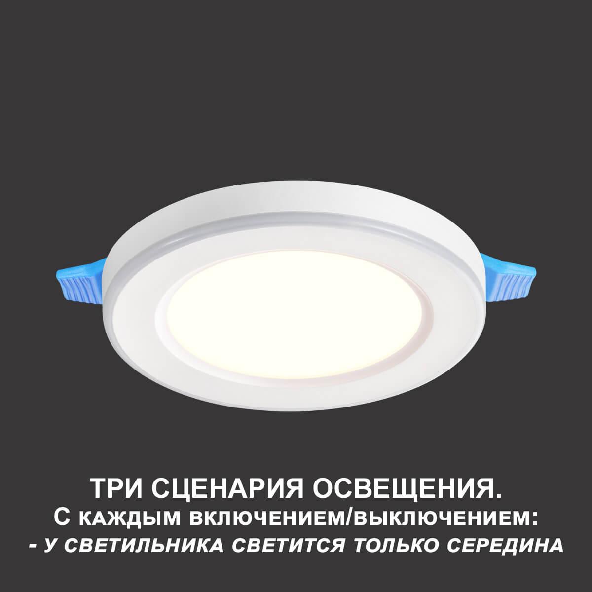 встраиваемый светильник novotech spot nt23 359011