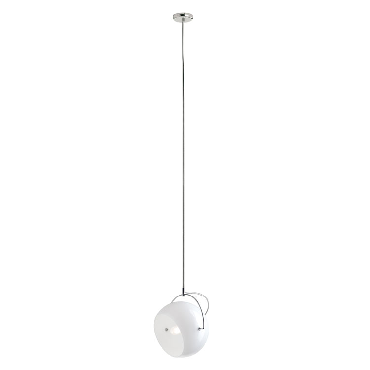 подвесной светильник beluga white d20 fabbian