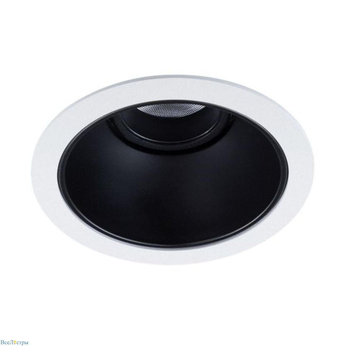 встраиваемый светодиодный светильник arte lamp scroll a3312pl-1wh