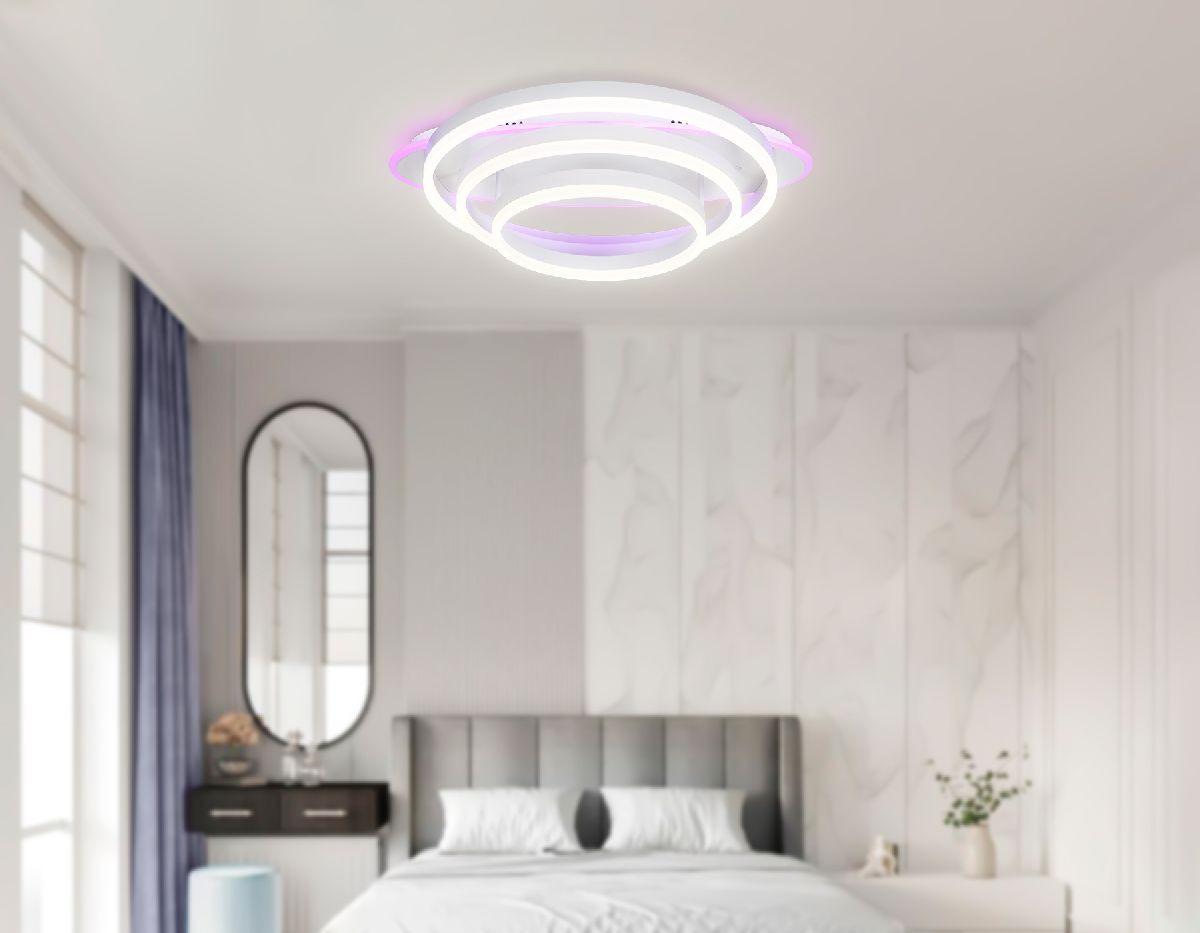 потолочная люстра ambrella light disk fa8522
