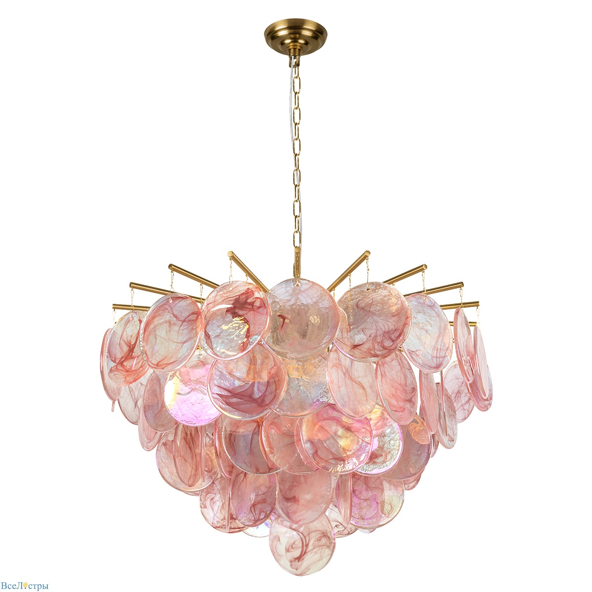 подвесная люстра loft it lolly 10492/800 pink