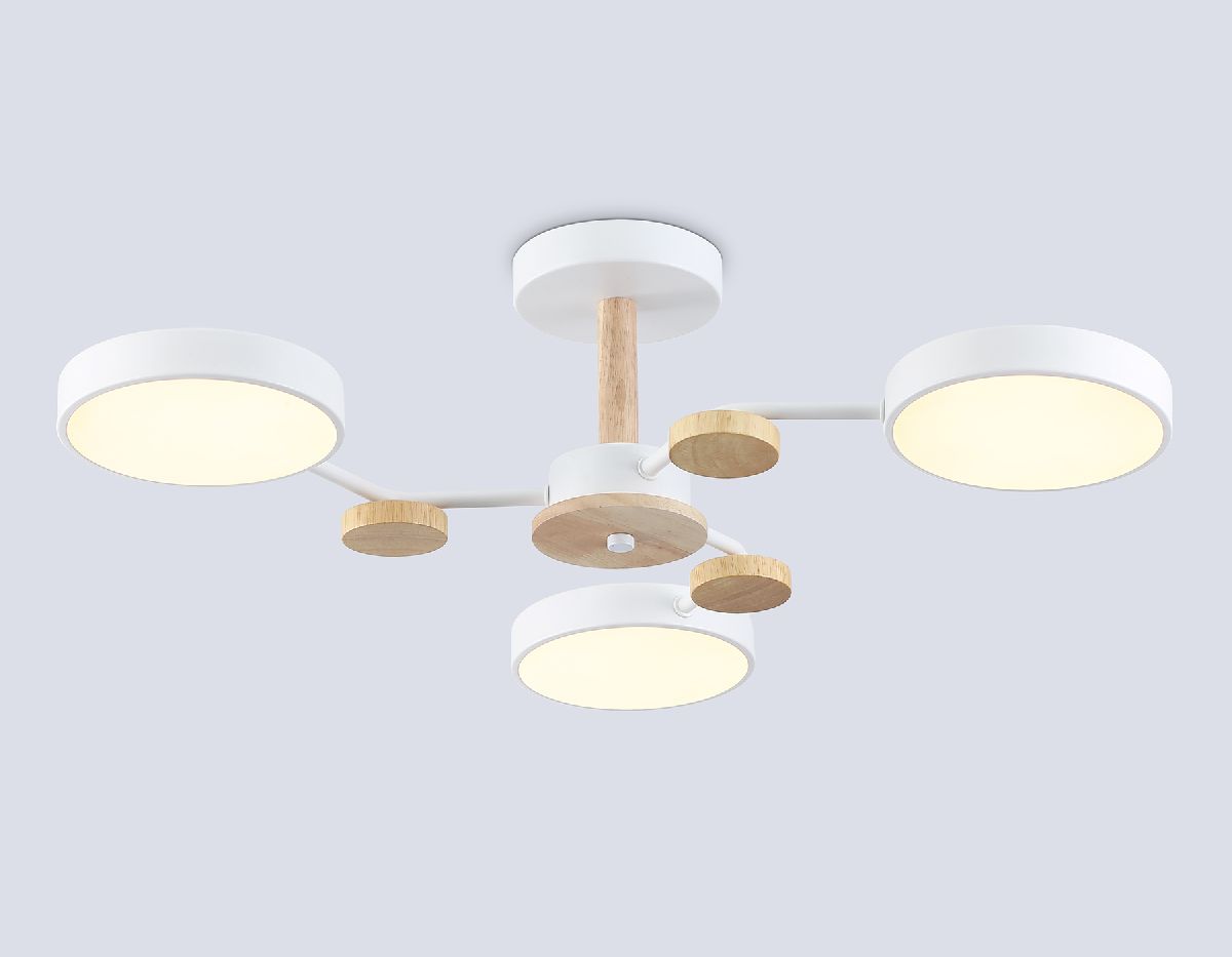 люстра на штанге ambrella light linetech comfort fl4855