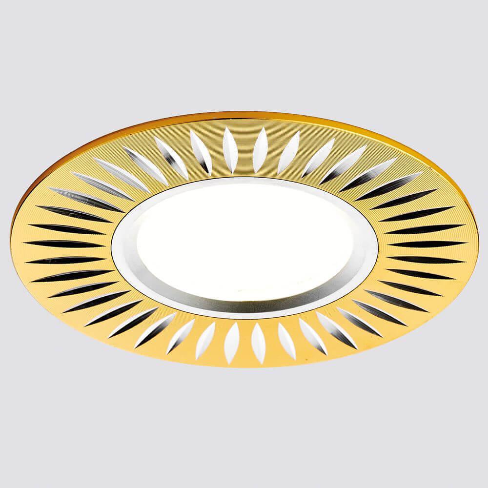 встраиваемый светильник ambrella light classic a507 gd/al