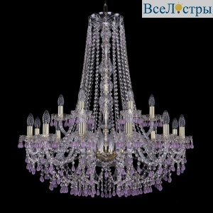 Подвесная люстра Bohemia Ivele 1410/12+6/300/h-95 G V7010