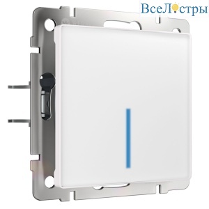 Сенсорный выключатель одноклавишный с подсветкой Werkel 4690389179518 W4510001