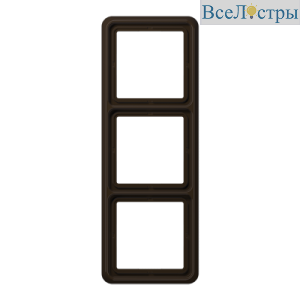 Рамка трехместная Jung CD583BR