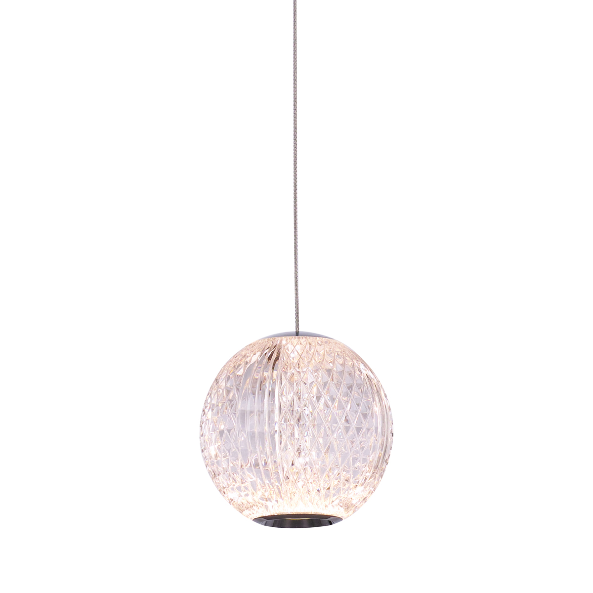 подвесной светильник elliot diamante md20001012-1a chrome delight collection