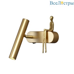 Настенный светодиодный светильник Arte Lamp ALBERT A2173AP-1PB