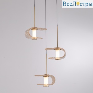 Подвесной светильник Delight Collection MD24020901-3A gold/cognac